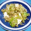 Jock's cooksnap of when they made 蕪とアボカドのプチプチ押し麦まとうソテー.