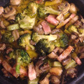 らくらくチャピ's cooksnap of when they made 超簡単！ベーコンと緑の野菜のアヒージョ.