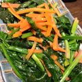 1094403's cooksnap of when they made 糖質制限♪ほうれん草のﾊﾞﾀｰ醤油炒め★.