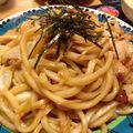 リラシャン's cooksnap of when they made 抜群！焼きうどん！味の決め手は『１対１』.