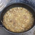 mikun0812's cooksnap of when they made 圧力なべ　牛すじ肉の土手焼き風.