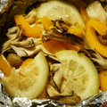 莉彩パパ's cooksnap of when they made 塩レモン使用＊きのこのホイル焼き.