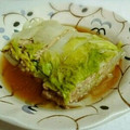 miiisaku's cooksnap of when they made 白菜と挽肉の和風ミルフィーユ☆.
