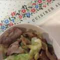 かおりんぱんだ's cooksnap of when they made 生姜香るレンコンとキャベツの炒め物.