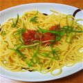 れいjgj's cooksnap of when they made 梅肉の和風パスタ.