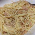 poohmoe13's cooksnap of when they made *ヘルシーなカルボナーラ*.