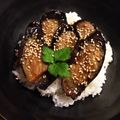 なつき☆ミ's cooksnap of when they made ナスのかば焼き丼.