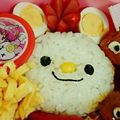 nakamu929's cooksnap of when they made 幼稚園キャラ弁☆うさぎ.