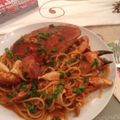 ペルピにゃん's cooksnap of when they made 渡り蟹のトマトクリームパスタ☆.