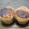 misia's cooksnap of when they made ♪ふわふわ☆チョコレートチップ・マフィン♪.