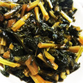 ランランランチ's cooksnap of when they made 大根の葉のごま油炒め.