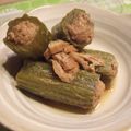 カバゴン's cooksnap of when they made 秋田蕗の挽肉詰め生姜煮.