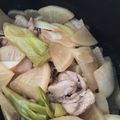 ４番目's cooksnap of when they made 豚肉と大根のポン酢煮.