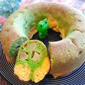 薄荷パン's cooksnap of when they made ミキサーで♪カラフル野菜の林檎ケーキ♡.