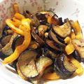 ハッピィ0730's cooksnap of when they made 簡単おかず★茄子とピーマンの味噌炒め.