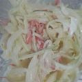 クックZ69KDS☆'s cooksnap of when they made カニカマとオニオンスライスのサラダ.