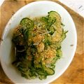 ちゃーん♪'s cooksnap of when they made レモン汁で♪カニカマ入り中華風酢の物.