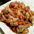 まぁくんの妻's cooksnap of when they made 手羽元肉とジャガイモの甘辛煮♡.