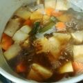 クックGV1YBO☆'s cooksnap of when they made 里芋コンニャク人参しいたけたけのこの煮物.