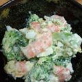 はちうさ's cooksnap of when they made 簡単！綺麗♪ブロッコリーとエビの卵サラダ.