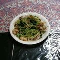 でぃずにー好き's cooksnap of when they made 水菜と豚の柚子胡椒☆覚え書き.