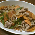 チーム預金's cooksnap of when they made 柿と塩麹豚の炒め物.