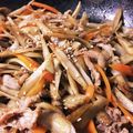 ＊トイ＊'s cooksnap of when they made めんつゆで簡単 きんぴらごぼう.