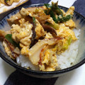 クックZL44R2☆'s cooksnap of when they made あと一品に☆簡単☆ちくわとねぎの卵とじ.