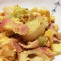 711ai's cooksnap of when they made ねぎベーコンの卵炒め　甘酢タレで。.