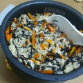 なだお's cooksnap of when they made めんつゆで♪ひじきの炊き込みご飯.