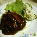 したーーん's cooksnap of when they made ハンバーグ〜デミグラスソース〜.