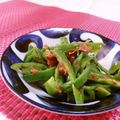 赤い電話's cooksnap of when they made お弁当に☆レンジで簡単ピーマンの梅おかか.