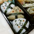 赤い電話's cooksnap of when they made ｷｬﾗ　おすもうさんおにぎり。.