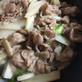 achitaka's cooksnap of when they made 豚肉と長芋の塩炒め.