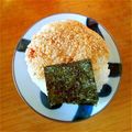 しじみごはん's cooksnap of when they made ❀めんたいゴマおにぎり❀.