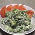 ぶっきっき～♪'s cooksnap of when they made 菜の花のからしマヨ和え☆.
