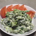 ぶっきっき～♪'s cooksnap of when they made 菜の花のからしマヨ和え☆.