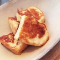 mikeekim's cooksnap of when they made ダイエットフレンチトースト＊｡･卵不使用.