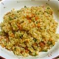 しょみ一's cooksnap of when they made 夜食に作った☆シンプルチャーハン.