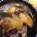 あき0304's cooksnap of when they made ぶりのアラで＊ぶり大根(味噌あじ).