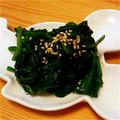 クックQXCOV0☆'s cooksnap of when they made ほうれん草の海苔の佃煮和え.