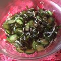りるみな's cooksnap of when they made ＊すし酢で＊わかめとじゃこの酢の物＊.