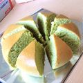 クックM18H8B☆'s cooksnap of when they made 炊飯器で簡単♪くるみ入り抹茶ケーキ♪.