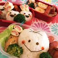 cheekcheek's cooksnap of when they made 【簡単キャラ弁】歯を大切に＊歯弁当.