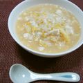 もりはん's cooksnap of when they made 卵と崩し豆腐のトロトロ中華風おじや.