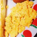 ♡MINE♡'s cooksnap of when they made ふわふわスクランブルエッグ＆スパム.