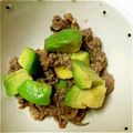やっchan's cooksnap of when they made ＊バター香るアボビーフのわさポン炒め＊.
