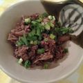 干物美味しい's cooksnap of when they made 常備菜やお弁当にも☆舞茸入り甘辛牛そぼろ.