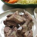 いちごDay's cooksnap of when they made スペアリブとキャベツの昆布茶煮。.