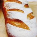 O凸O's cooksnap of when they made ライ麦のはちみつカンパーニュ.
